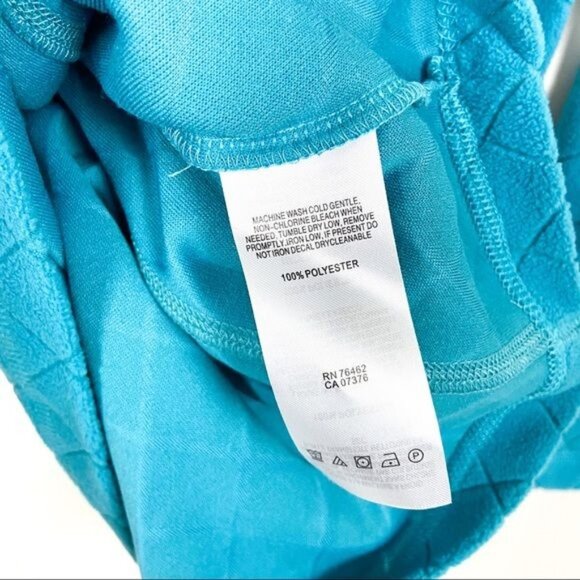 Columbia 1/4 Zip Pullover Sweatshirt Womens Medium Blue Long Sleeve Quarter Zip - Picture 5 of 7